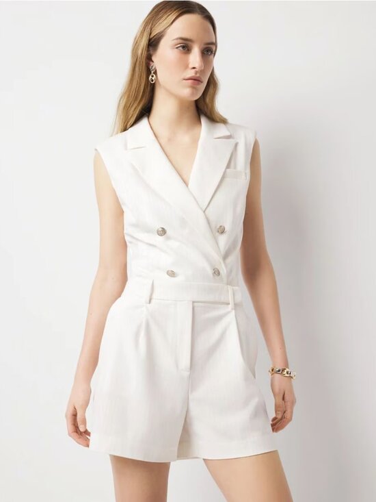 White House Black Market Pants - WHBM BLAZER ROMPER